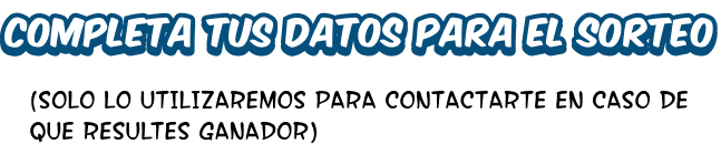 Ingresá tu información para comenzar