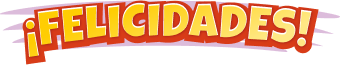¡Felicidades!